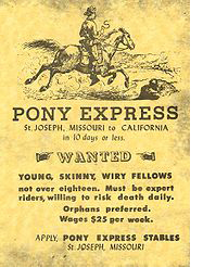 Pony Express Poster