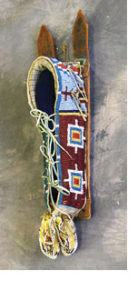 Indian Beaded Baby Carrier
