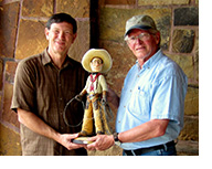 Photo of Ken Meek and Lynn Doughty