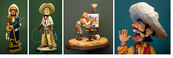 Collage of Doughty's Works