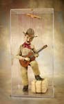 1900s Cowboy Marionette