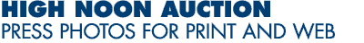 High Noon Auction Press Photos for Print and Web