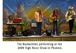 Buckarettes performing at the 2009 High Noon Show in Phoenix